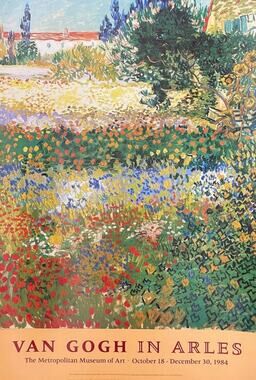 NEW Van Gogh in Arles Poster - The Metropolitan Museum of Art 36X24"